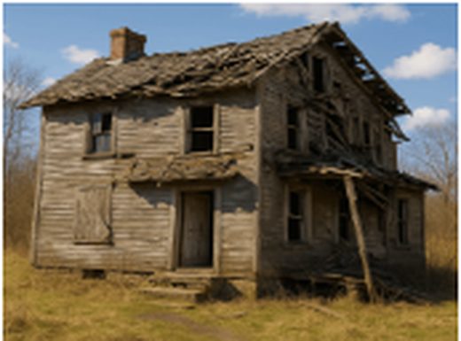 Distressed house bought as-is in Roanoke Virginia
